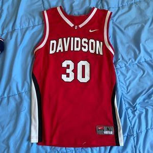 Nike Davidson Basketball Jersey: Stephen Curry #30